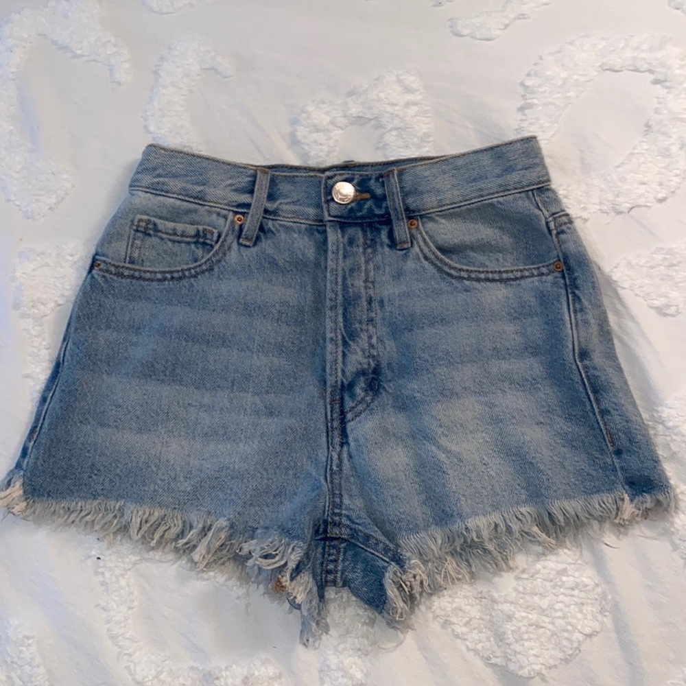 Pacsun vintage high rise jean shorts